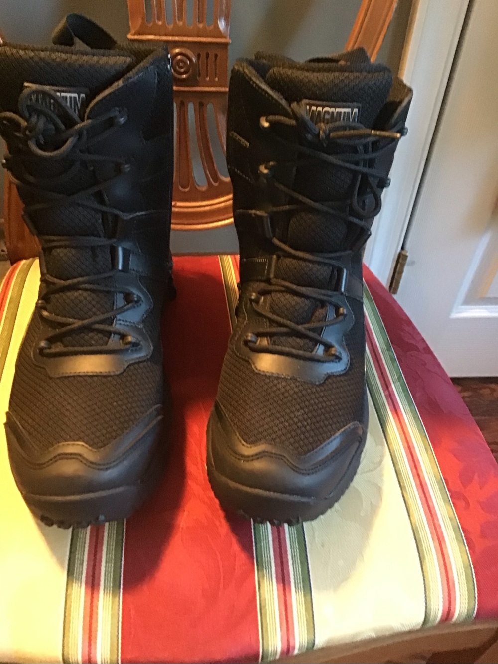 Magnum Black Men's Tactical Lace-Up Boots